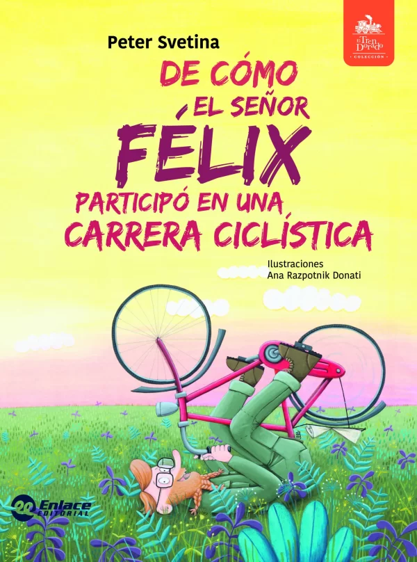 De cómo el señor Félix participó una carrera ciclística