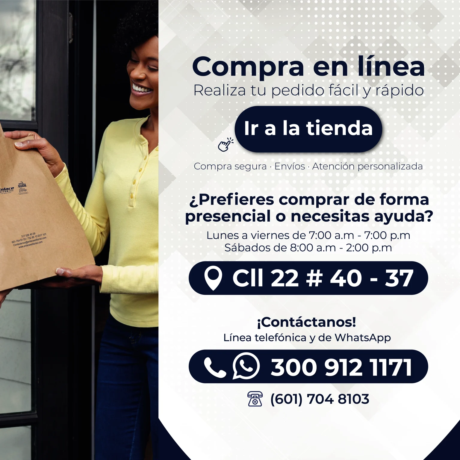 Banner Enlace Editorial Horarios Responsive